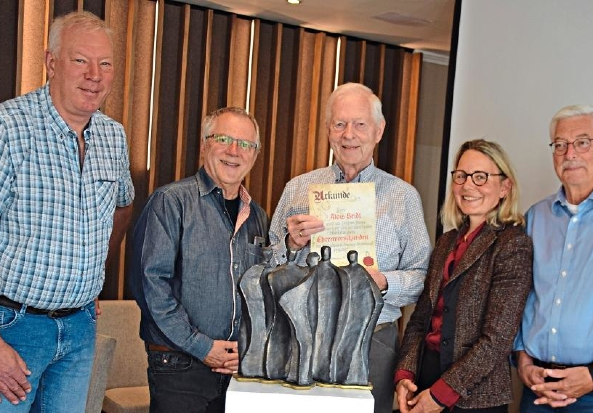 Alois Seidl ist jetzt Ehrenvorsitzender