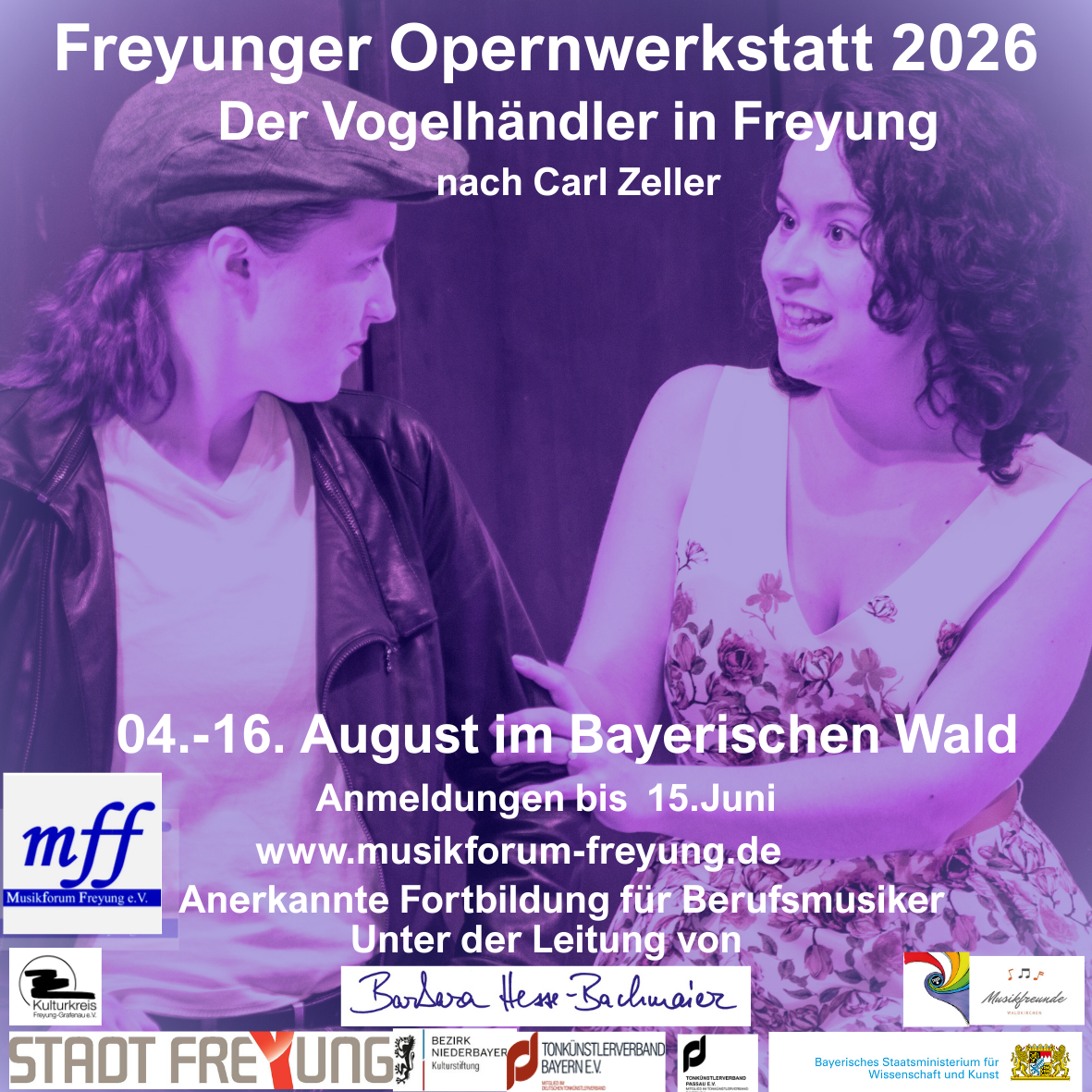 Flyer Vogelhandler Defintiv