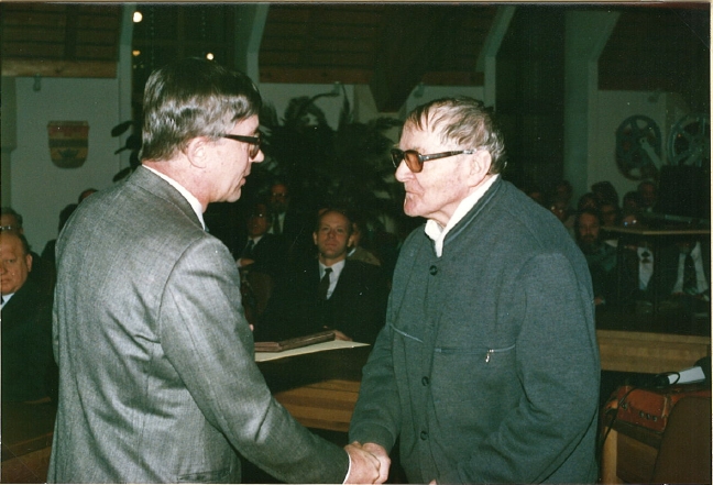 Kulturpreis 1986 Josef Fruth